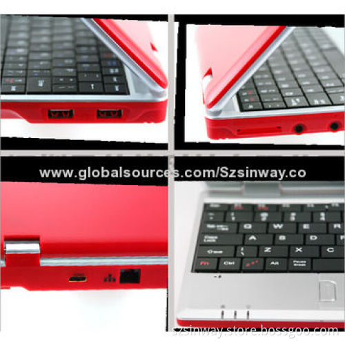 7-inch Netbook, Supports External 3G and Wi-Fi, 3,600mAh/5V BatteryNew